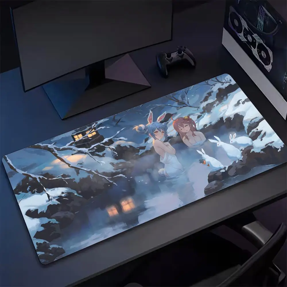 

Anime Usada Pekora Mouse Pad Extra Large Mouse Pad for Gaming, Smooth Surface, Non-Slip, Comfortable, Durable Desk Mat