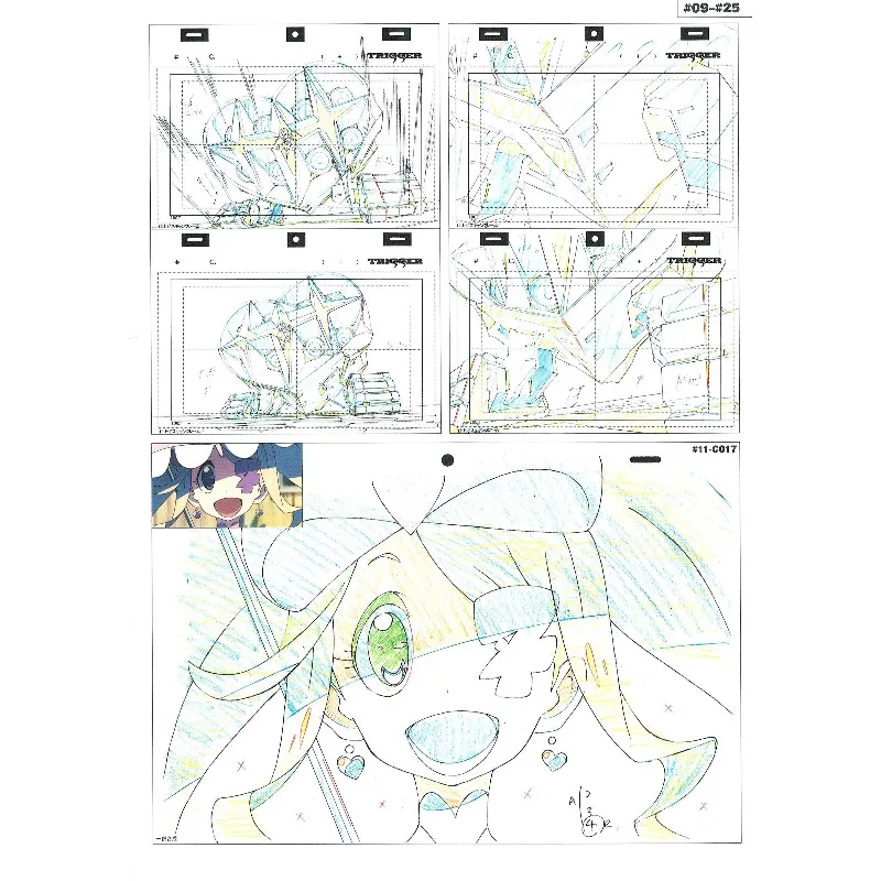 Kill La Kill Art Book Artwork Collection Vol.3 Animation Line Art