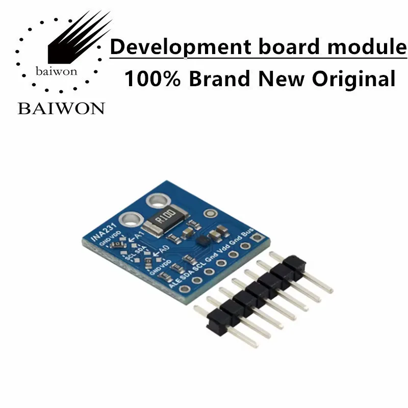 INA231 Voltage, Current, and Power Monitor Alarm Function 36V Bidirectional I2C R100