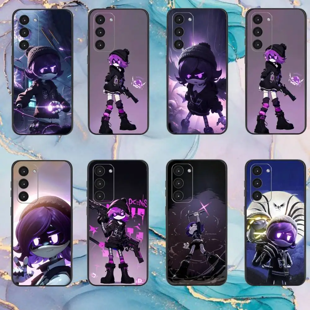 

M-Murder Drones Uzi Phone Case For Samsung Galaxy A73,A72,A71,A70,A53,A52,A51,Others Soft Black Cover