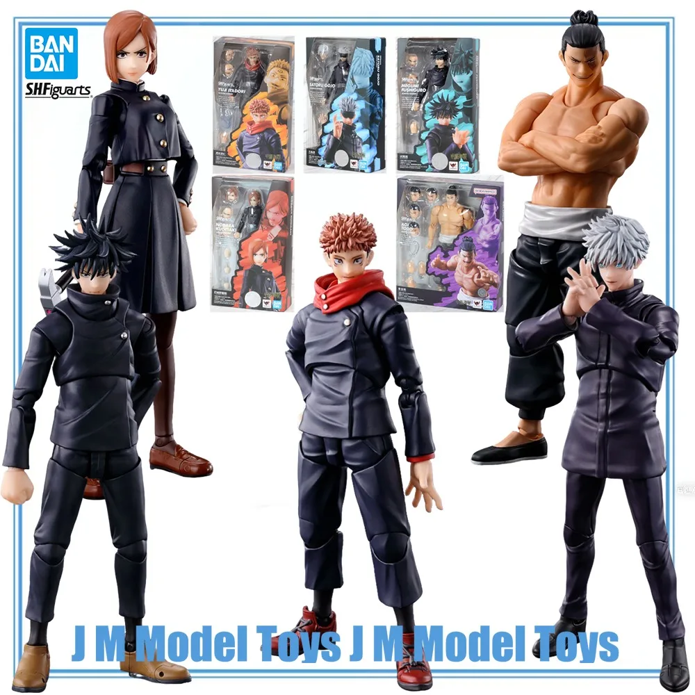 

【JM】100% Original in Stock Bandai Spirits S.H.Figuarts Jujutsu Kaisen Itadori Yuji Fushiguro Megumi Kugisaki Nobara Gojo Satoru
