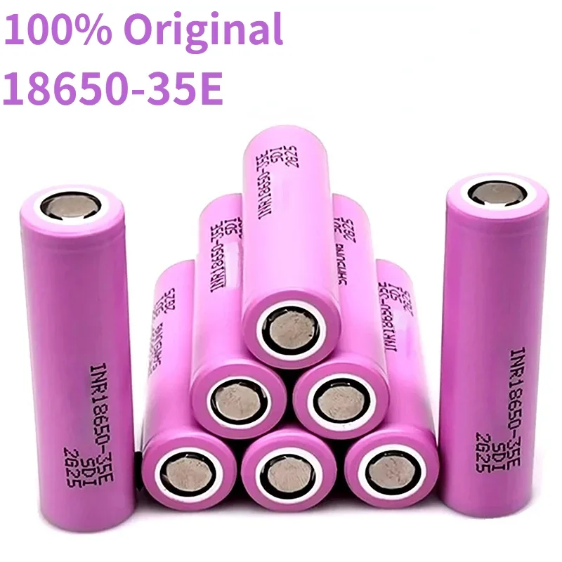 

New Origineel Voor 18650 3500Mah 20A Ontlading INR18650 35E 1-10PCS 3.7V Li-Ion Oplaadbare Battery