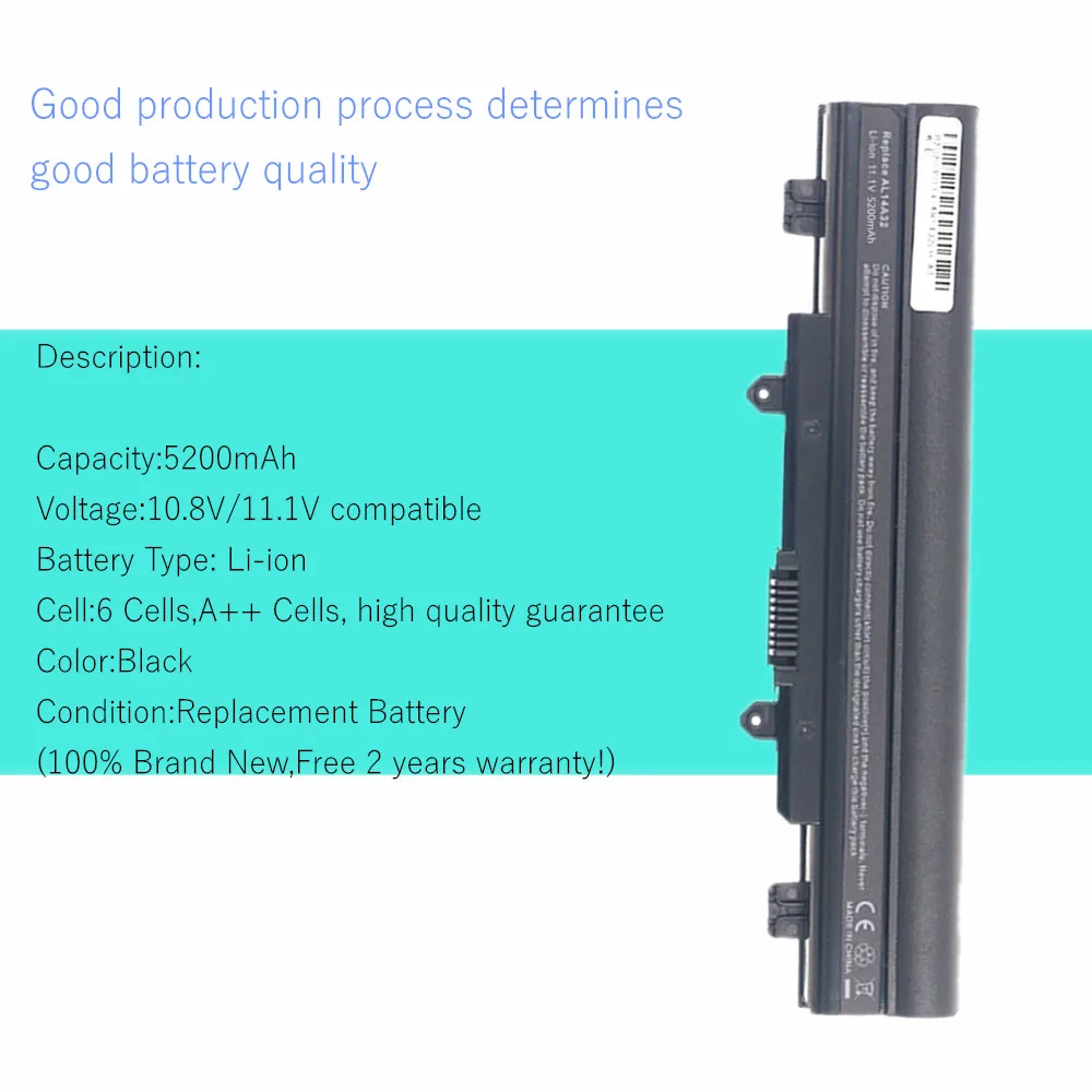 KT.00603.008 Laptop Battery For Acer Aspire V5-572 V3-472 V3-472G V3-472P V3-472PG V5-572G V5-572P V5-572PG AL14A32