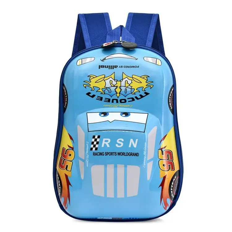 New Disney kids Cartoon cars Backpack  school bag Girls Princess Backpack Primary Schoolbag