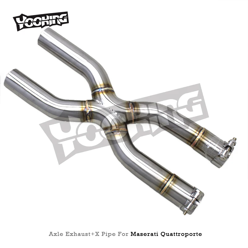 Custom Catback Exhaust For Maserati Quattroporte 4.2L 2004-2011Valvetronic Exhaust System Stainless Steel Pipe Muffler Escape