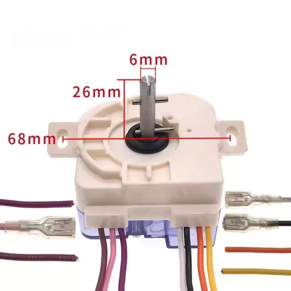 Washing machine timer 7-wire slanted ear DXT15 3.5A 250V washing switch