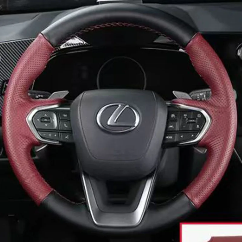 レクサス NX 250 NX260 NX350 NX350h NX450h + 2022-2024 手縫い赤黒本