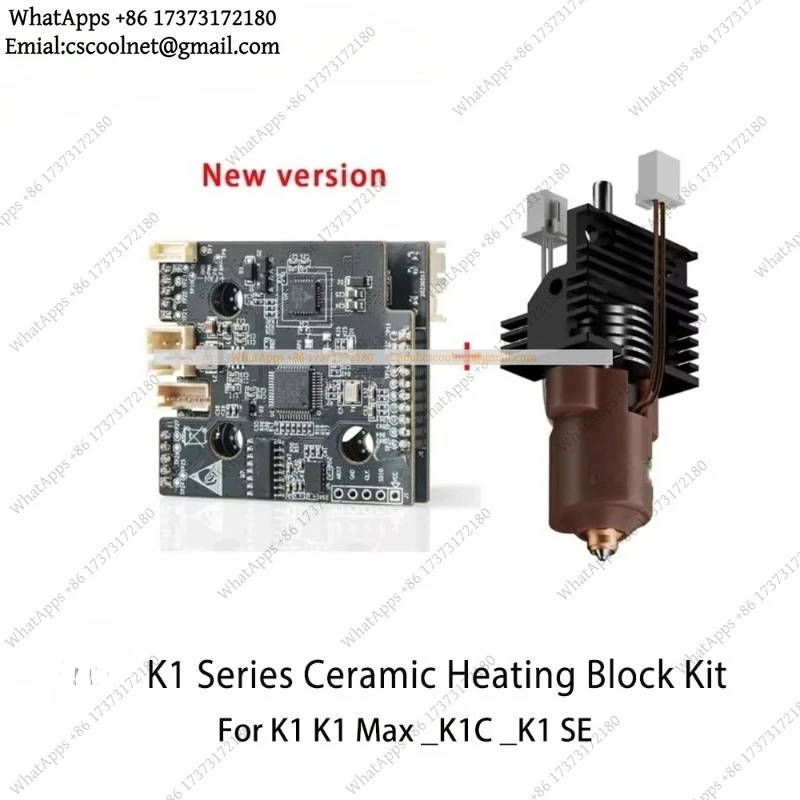 JS02 PCBA Adapter Board V13 GD32F303CBT6 for Creality K1 K1 Max Nozzle Control Original Replacement 3D Printer Parts