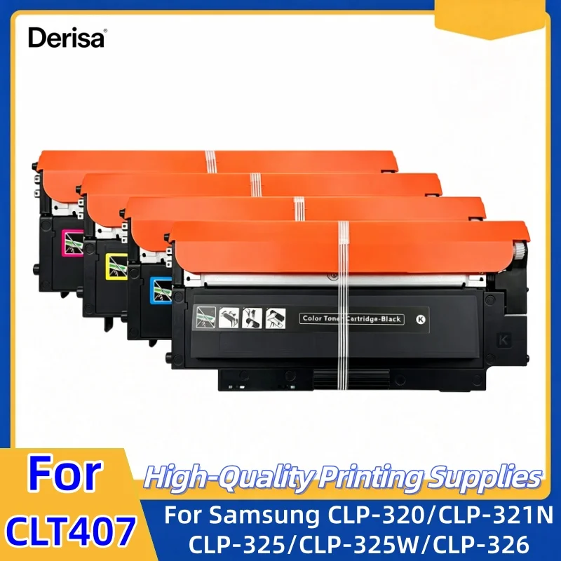 Toner Cartridges For Samsung CLP-320/321N/325/325W/326/326W High Definition Refillable Printer Compatible Full Toner Cartridge