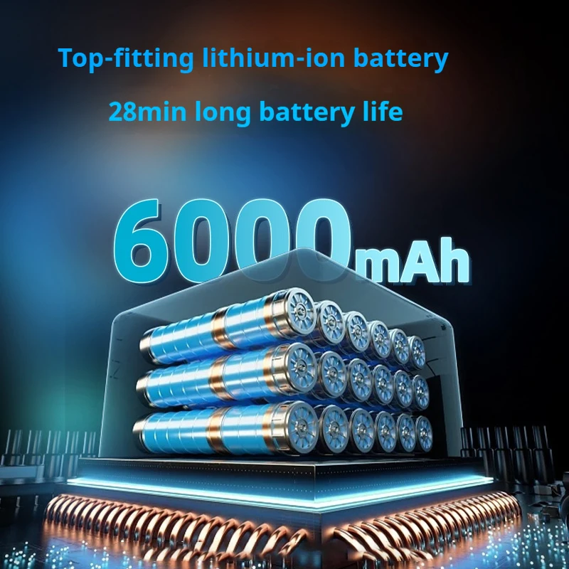 2025 جديد 16000Pa مكنسة كهربائية محمولة باليد للسيارة والمنزلية محمولة عالية الطاقة مكنسة كهربائية إعصارية