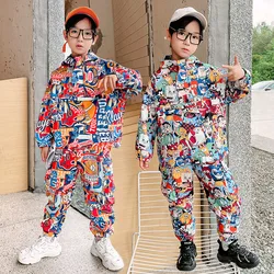 Baby Boys Girls Cartoon Clothing Sets Children Fashion Hoodies + Pants 2PCS Boys Suits Infant Kids Clothes Sport Suit 2-12Year