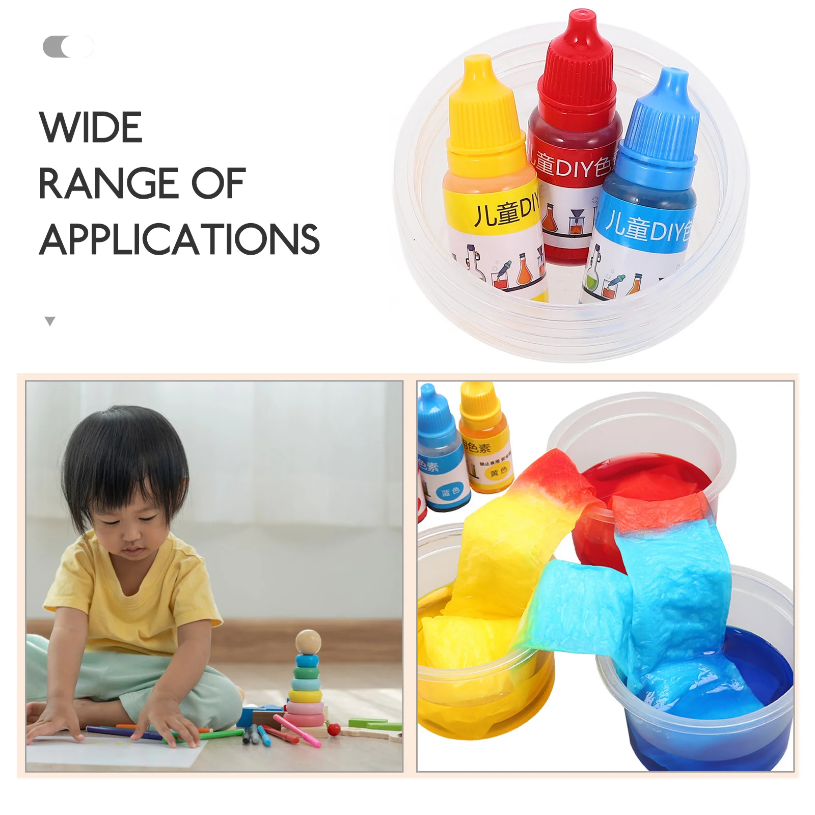 Set di materiali per trasferimento di colori Esperimenti da laboratorio Kit scientifici Giocattoli coordinati per alunni