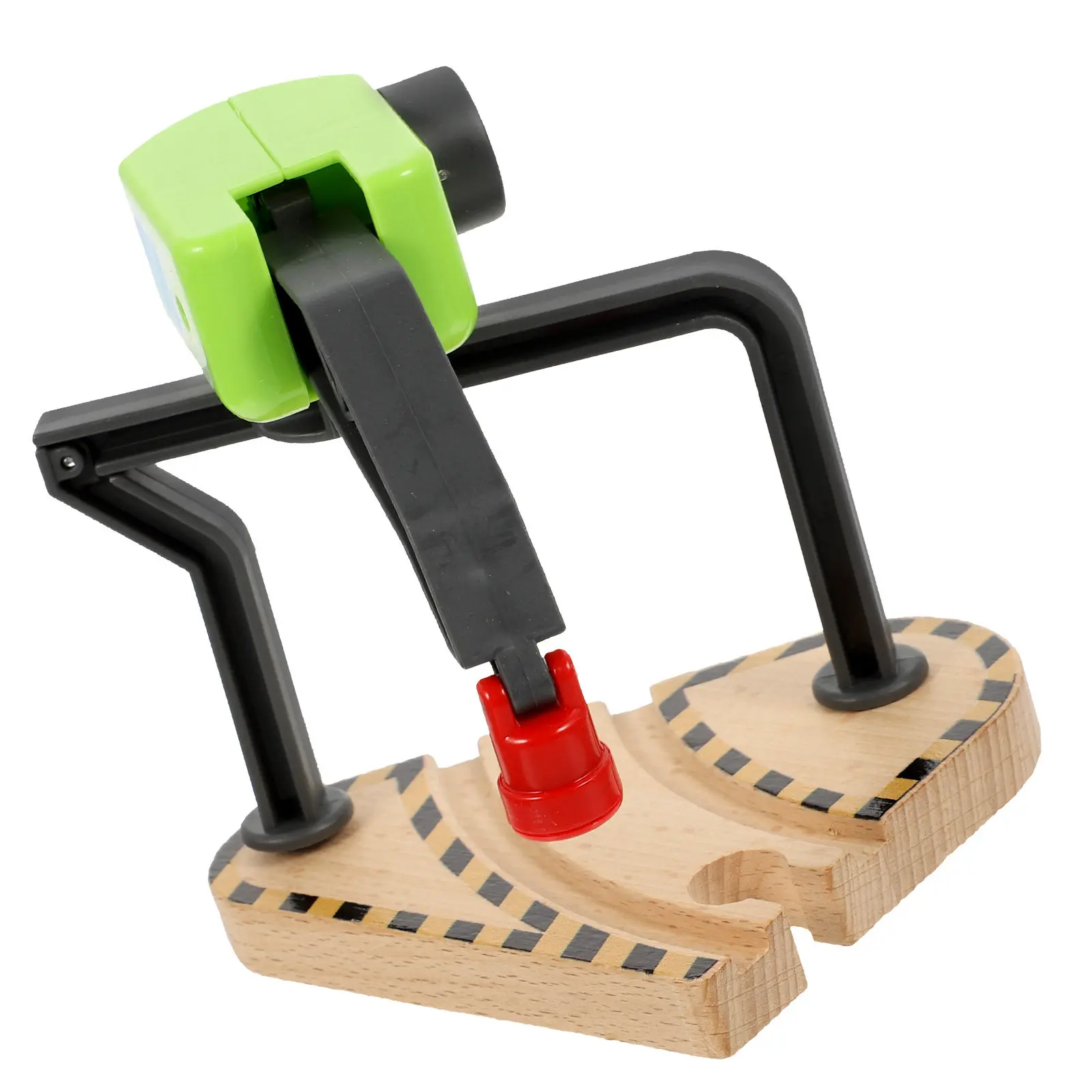 

Funny Kids Rounded Decorative Train Crane Simulation for Backyard Lawn Indoor Playroom Children Pretend Railway Crane