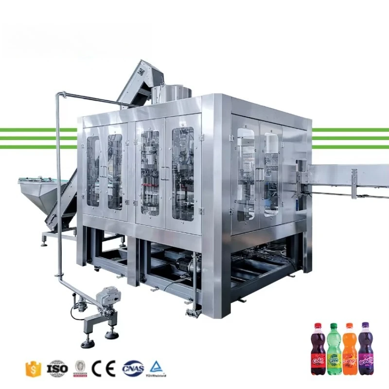 Carbonated Water Bottling Equipment Carbonated Soft Drink Making Production Line Custom