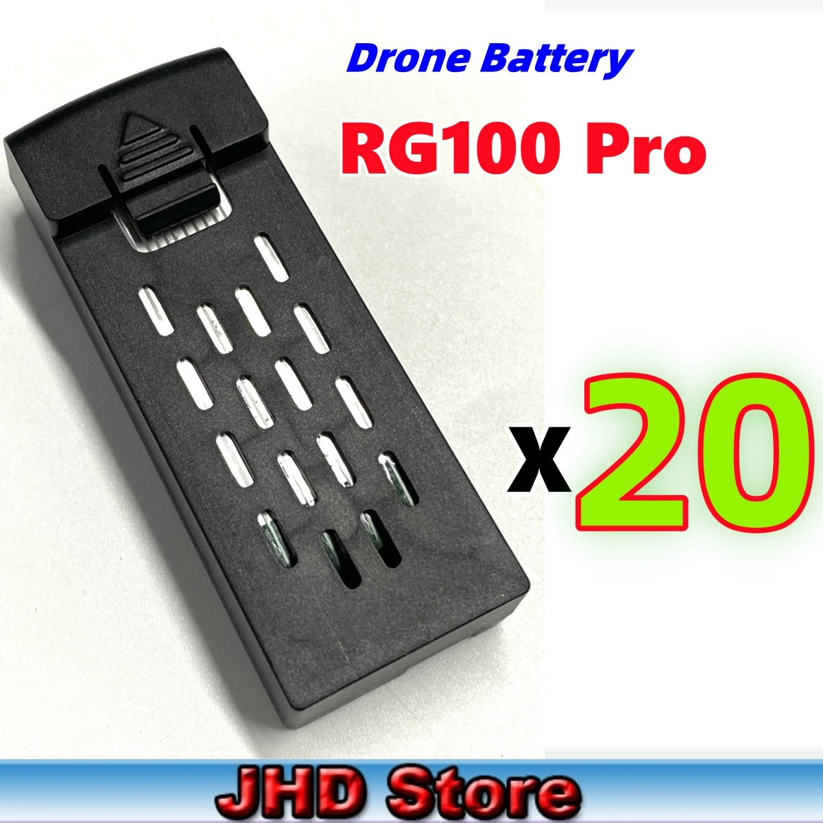 JHD RG100 Pro Drone batteria 3.7V 2000mAh per RG100 Pro Drone RC Qudcopter batteria pezzo di ricambio batteria all\'ingrosso