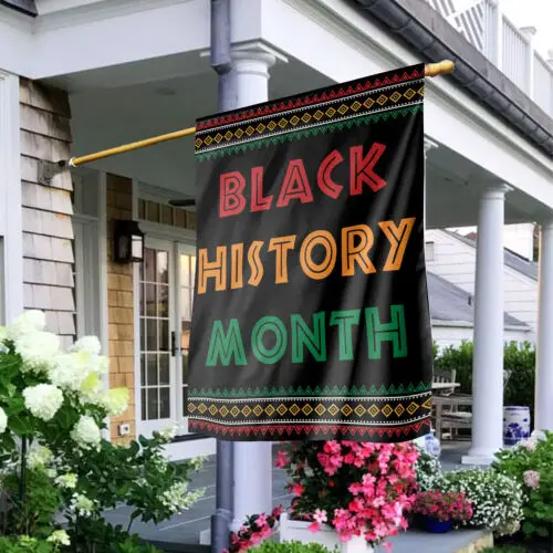 Black History Month Flag, Juneteenth 1865 Flag, Black Independence Day Flag ZZU WWL IIC