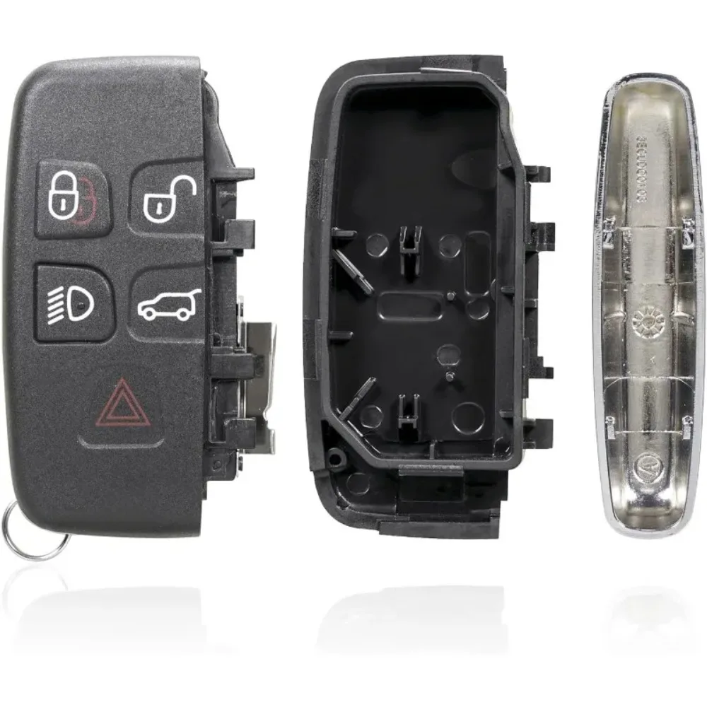 

2PCS for Land Rover LR4 Range Car Key Shell Replacement Case Smart Remote Fob Cover Case Fob Case Remote Control Cover