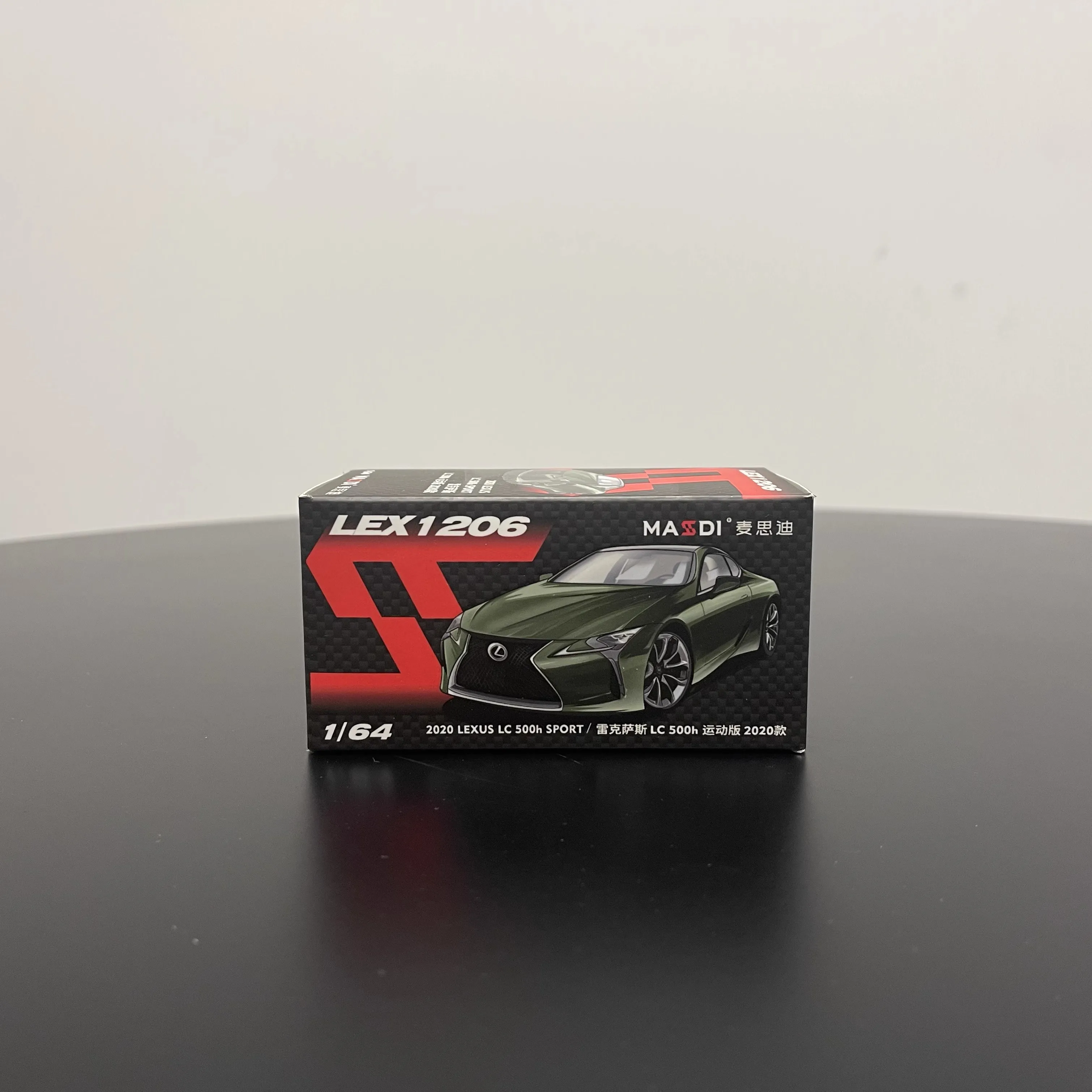 In Stock New Masdi 1:64 Lexus Lc500h Alloy Miniature Diecast Model