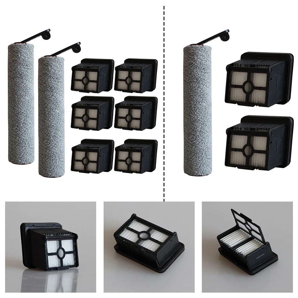 

Main Side Brush Filter Kit For-Dreame H12 Pro/H15 Pro/H12 Plus/H13 Pro Plus Mix/M13 Beta Wet Dry Vacuum Cleaner Accessories