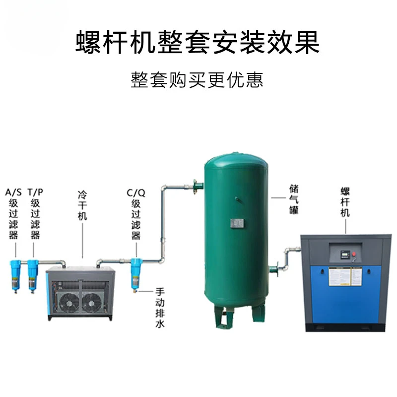 منتجات مميزة مجفف مبرد ضاغط هواء 1.0/2 0/3.0/7.0/11 ضاغط هواء مكعب مجفف بارد