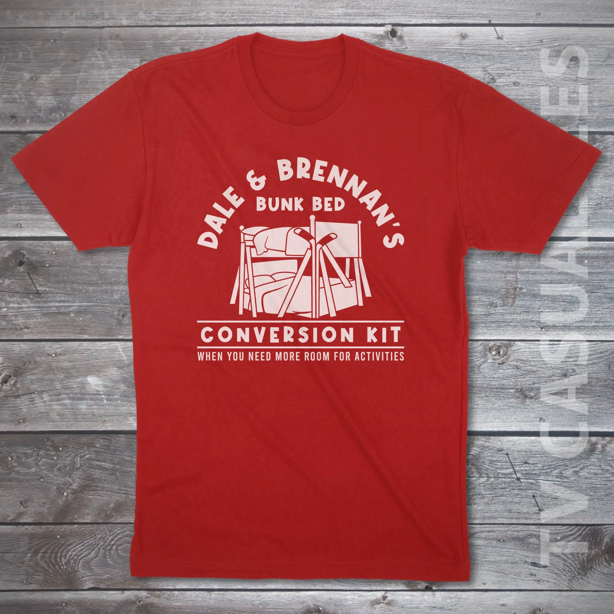 Dale Brennan'S Bunk Bed Conversion Kit Mens T Shirt Or Funny Pop Culture