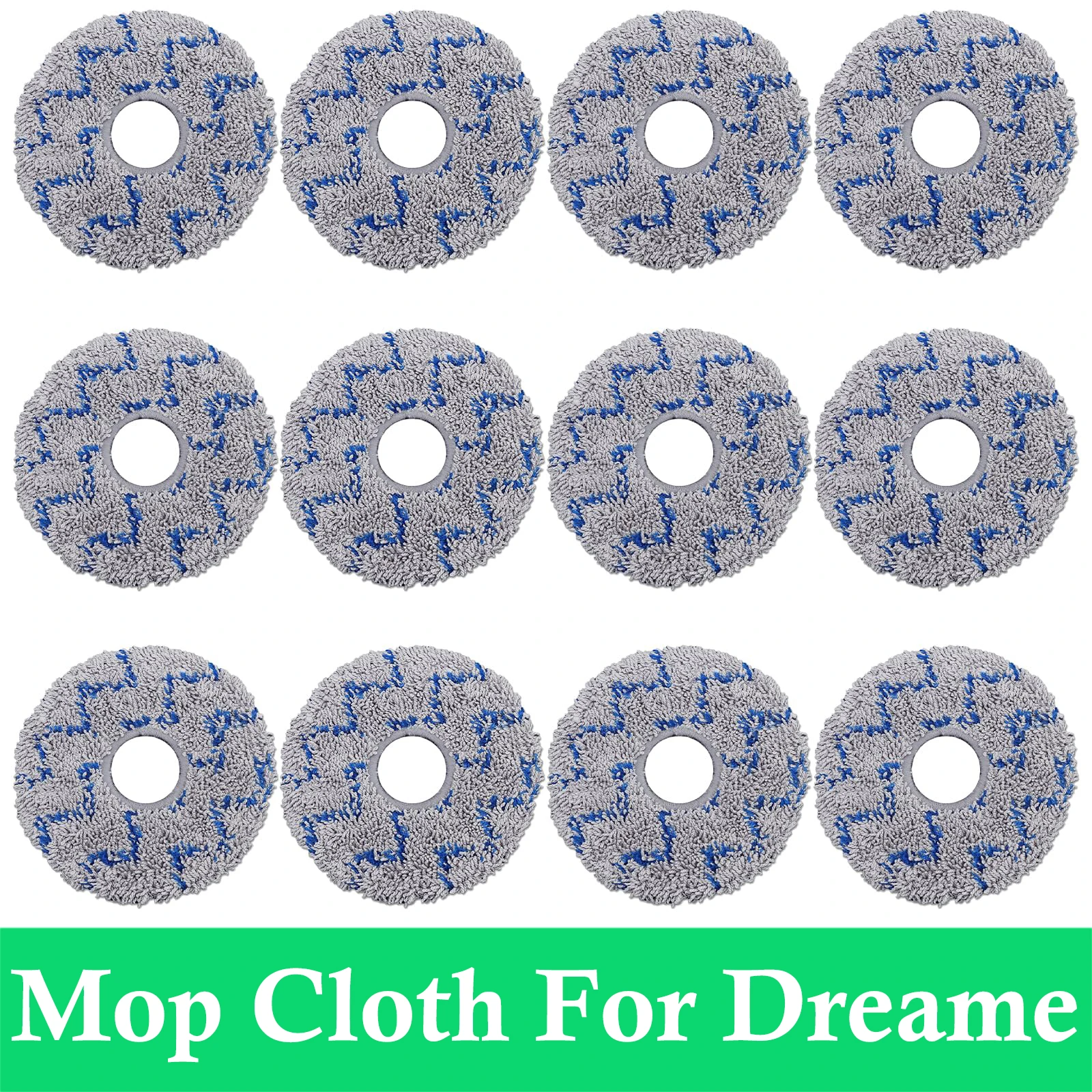 Mop Cloth Compatible For Dreame X10 + X20 L20 Ultra L30 Ultra X20 Pro L10s Pro Ultra X40 Ultra X40 Pro S30 Pro Vacuum Cleaner