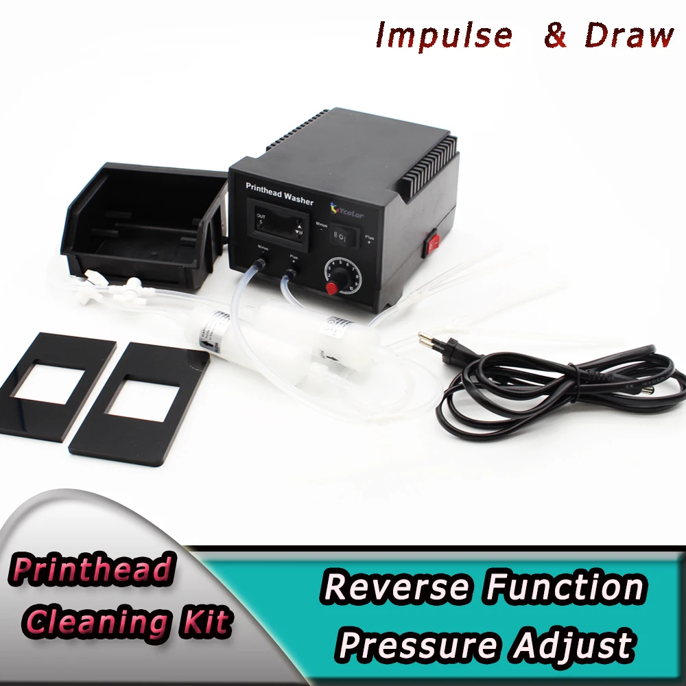 

DTF Printhead Unclog Machine Washing Clogged Clean Kit For Epson L1800 L805 1390 i3200 XP600 DX6 Print Head Cleaning Repair Tool