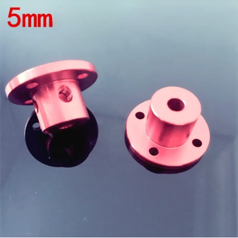 

Color Aluminum Alloy Flange Coupling 3/4/5/6/8mm Flange Guide Shaft Optical Shaft Support Fixed Seat