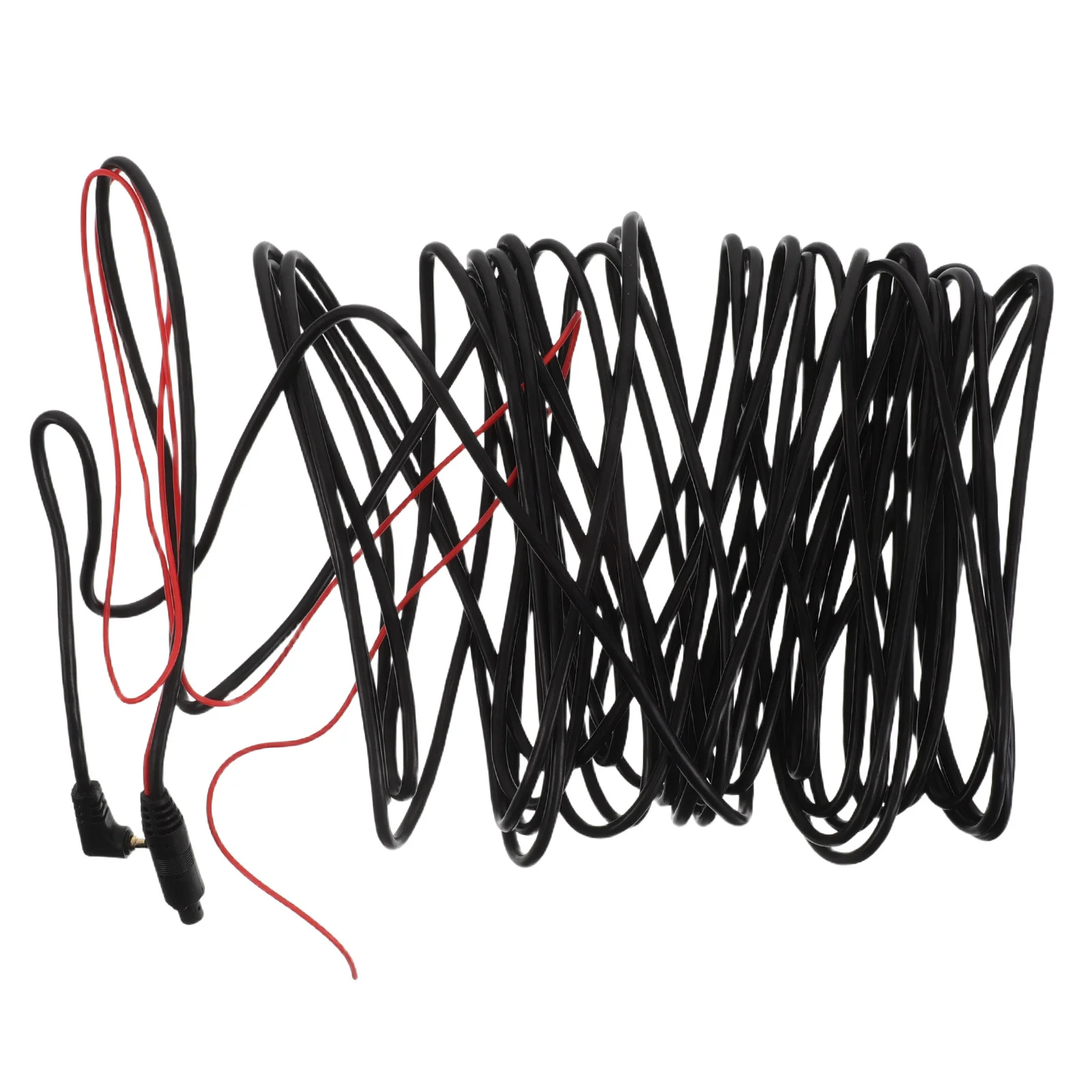 33Ft 4-Pin 2.5mm Dashcam Rear Cable Extension Heavy Duty Reverse Camera Wire for Car Recorder Sturdy Weather Resistant Plug and