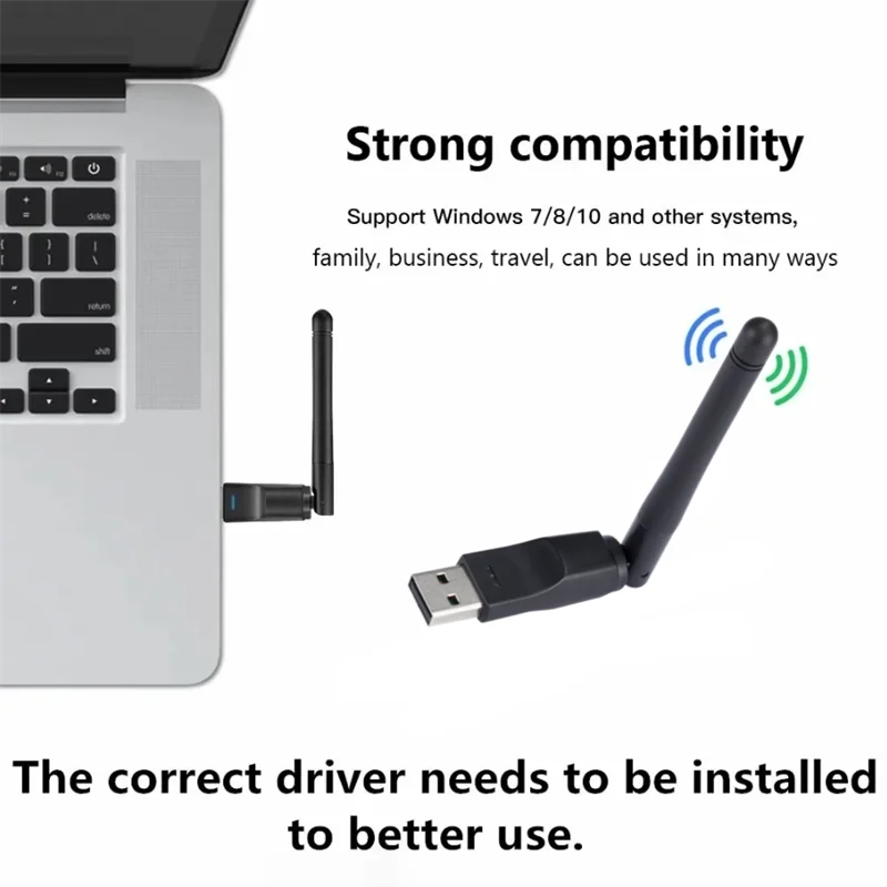 150Mbps Wireless Network Card Mt7601 USB WiFi Wireless Transmitter Set Top Box IPTV Wireless Receiver Adapter for PC laptop