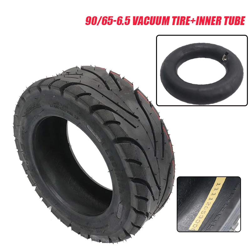 High quality 11 inch tubeless tyre Electric scooter refitted 11-inch 90/65-6.5 thick tire outer tire vacuum off-Road tire