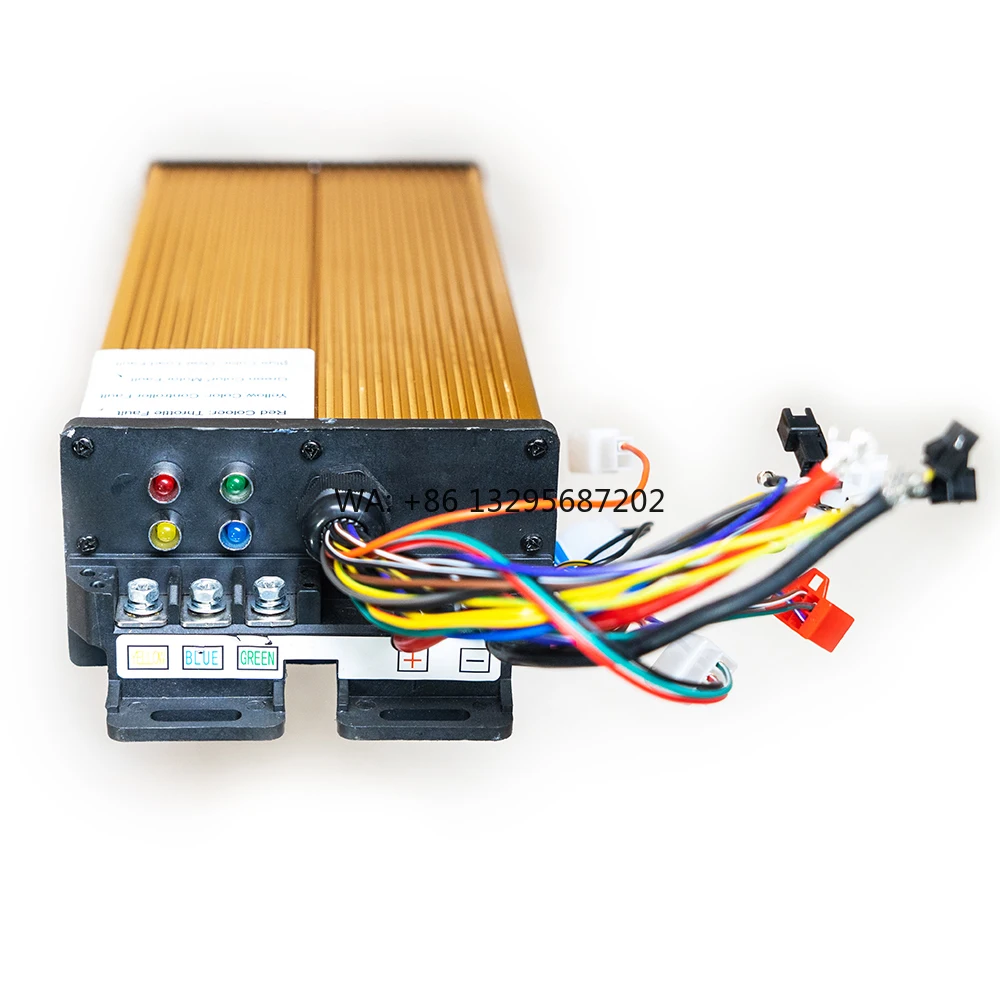 

Gold Color with Fault Light Indicator 24 Function Tube Count DC Brushless Controller