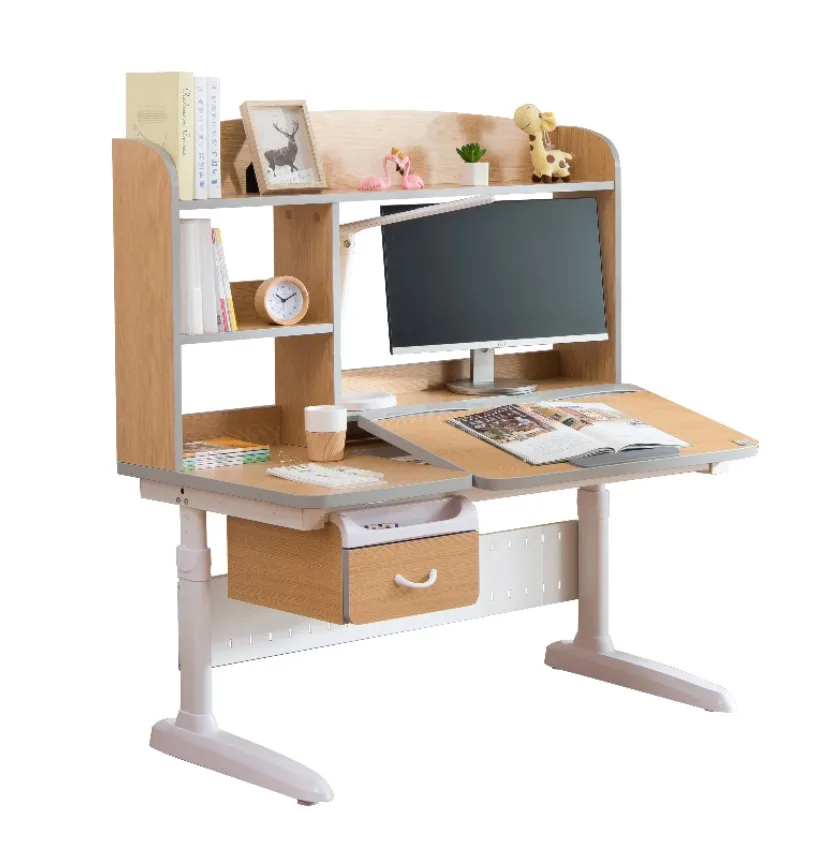 

Wood Adjustable Foldable Ergonomic Study Desk Chair for Kids