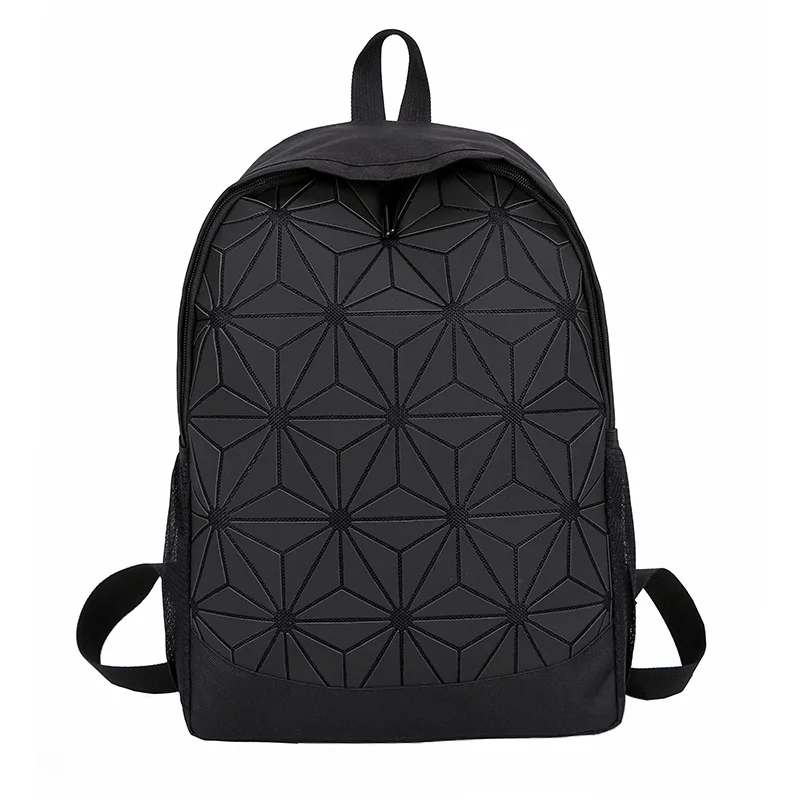 Fashion Colorful Geometric Bag Backpack Creative Personality New Student Backpack Street Trend Sports Backpack Women