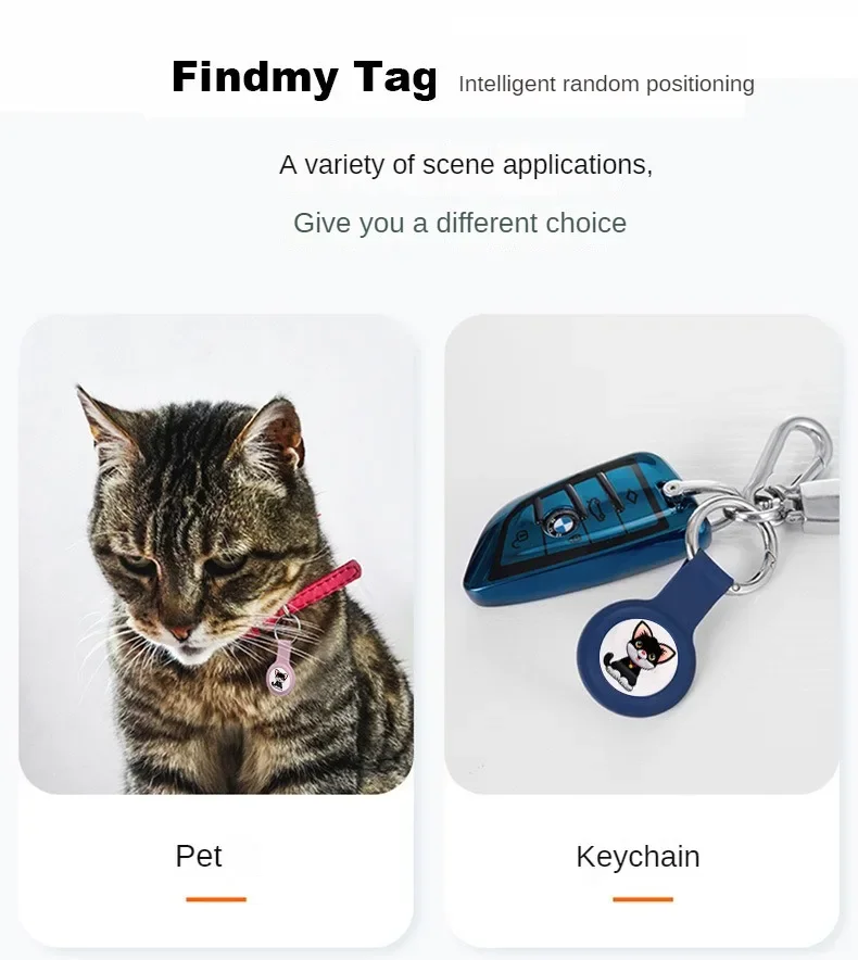 Gps Trackers for Cats Long Distance Smart Bluetooth Nifty Waterproof Gps Dog Trackers Collar for Pet Anti-Lost Android Ios Phone