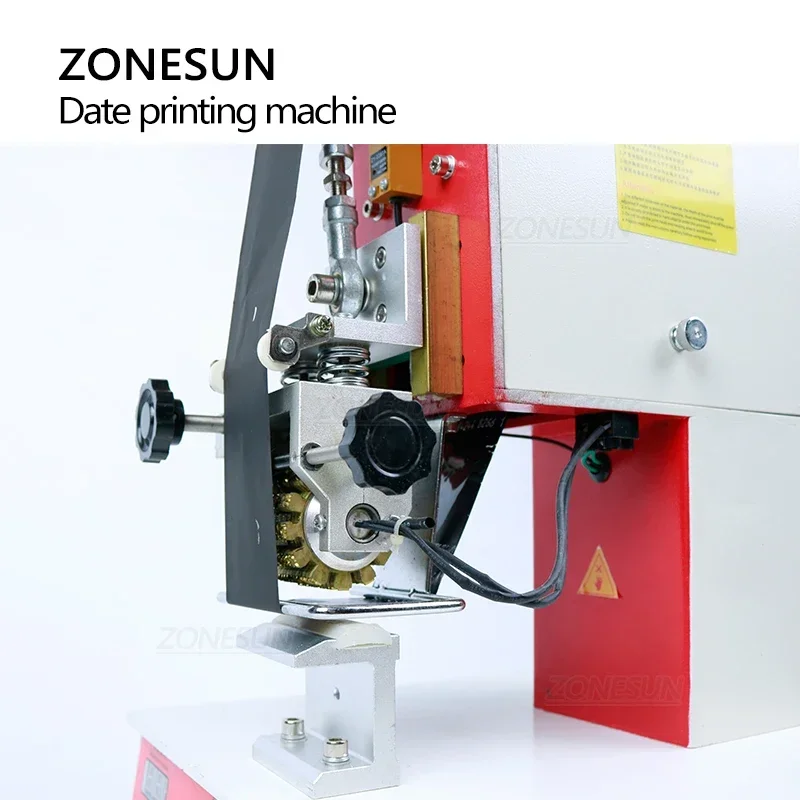 Zonesun-ローリングリボンダイヤル日付印刷機、番号めくり、有効期限コード、デジタルプリンター