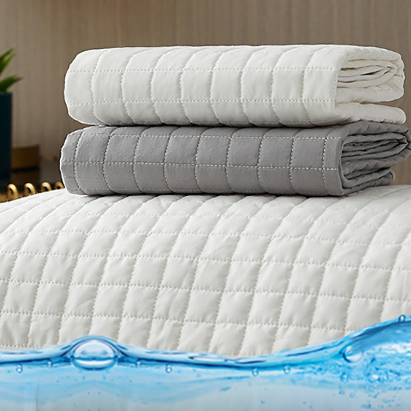  Comfortable Cotton Clip Pillow Cover Isolation Layer Anti Mite Pillow Core Protection Head Oil Waterproof Pillowcase 
