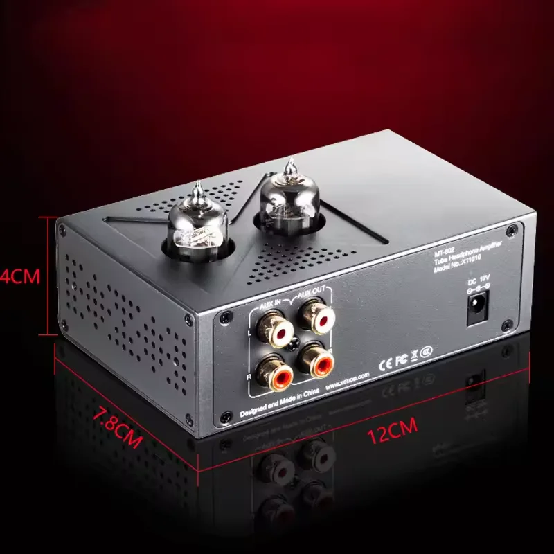 MT-602 Tube Amplifier Double 6J1 MT602 High Performance Tube+ Class a Headphone Amplifier MT602