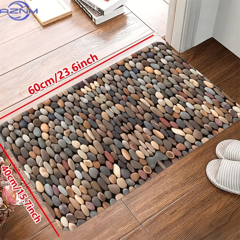 1pc Soft Kitchen Rugs Non Slip Washable, Throw Rug, Anti-Fatigue Non-Skid Runner Rug, Floor Mat, Doormat, Living Room Laundry view 3