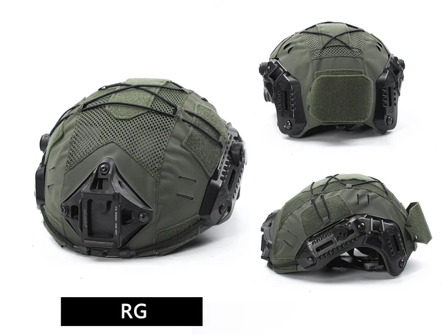 

DMgear Molle Tactical MTEK 2.0 Helmet Cover Camo Headwear Airsoft Caza Gear Battlefield Functional Helmet Accessories
