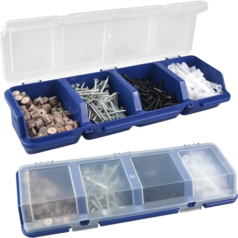 Mini Screw Parts Box Storage Case Recycled Material 400.0G