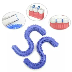 700pcs/Pack Dental Orthodontic Elastic Separating Rubber Bands Ring Ortodoncia Separator Ligature Ties Dentist Ortho Material