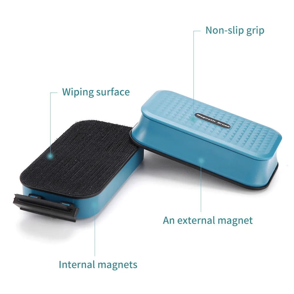 Picture 4: Aquarium Magnetic Cleaner with Algae Scraper Double Sided Brush Fish Tank Cleaning Tool Aquarium Accessories