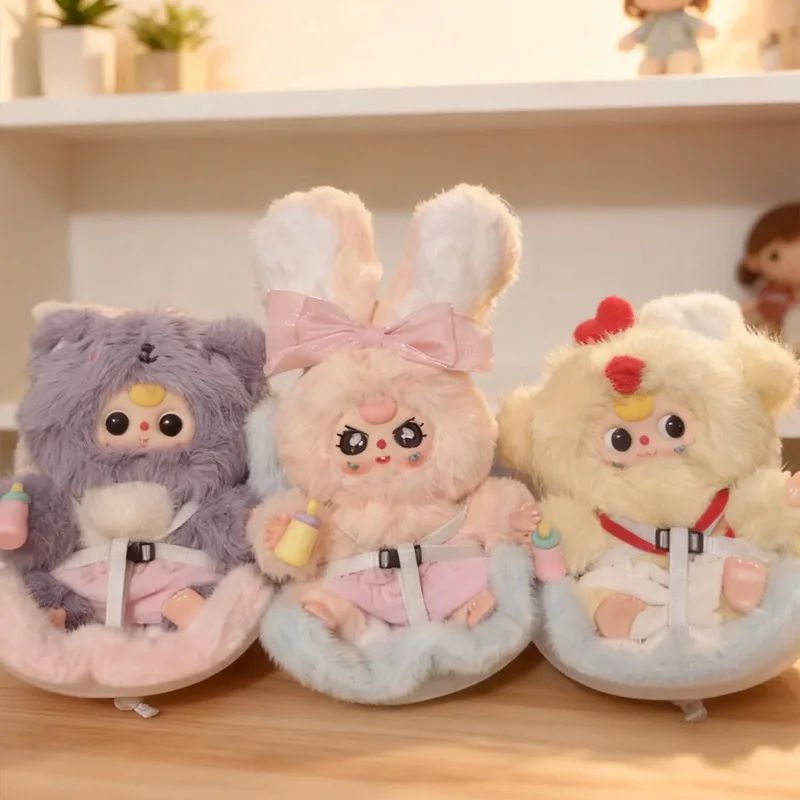 

Baby Three Vehicle-Mounted Baby Series Vinyl Blind Box Bag Pendant Decoration Desk Ornament Trendy Toy Mystery Box Surprise Gift