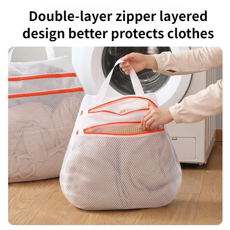 Laundry bags Large Capacity Storage Hanging Bags Double layer anti deformation sweater and underwear bra protective Laundry net