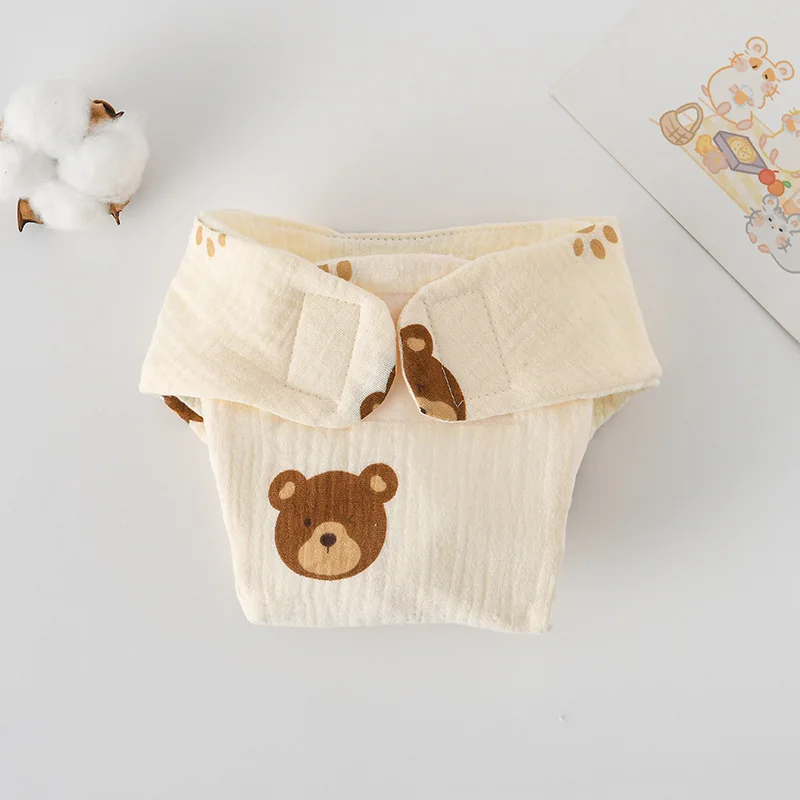 Cute Summer Cotton Baby Reusable Diaper New Baby Training Pants Infant Shorts Nappies Panties Nappy Changing Underwear Cloth