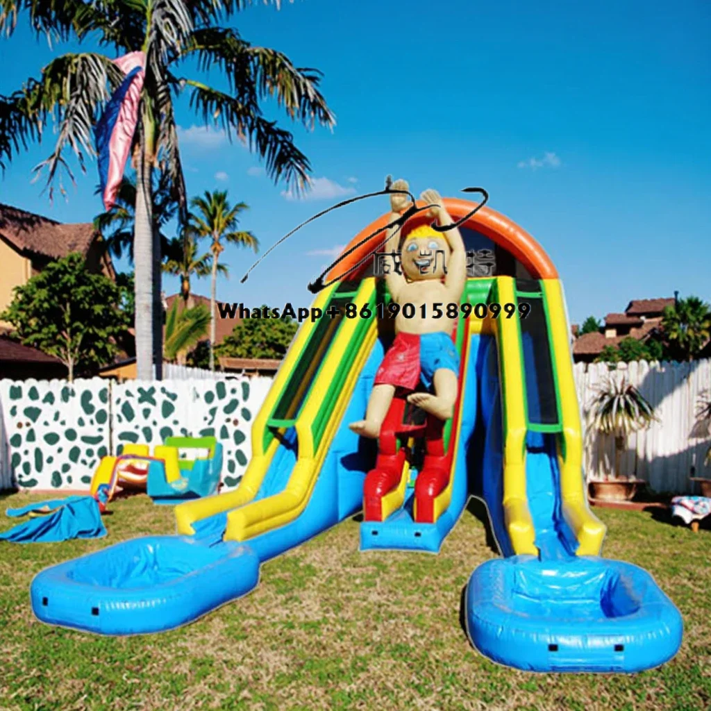 China Amusement Inflatable Water Slide for Kids Portable and Durable Inflatable Slide