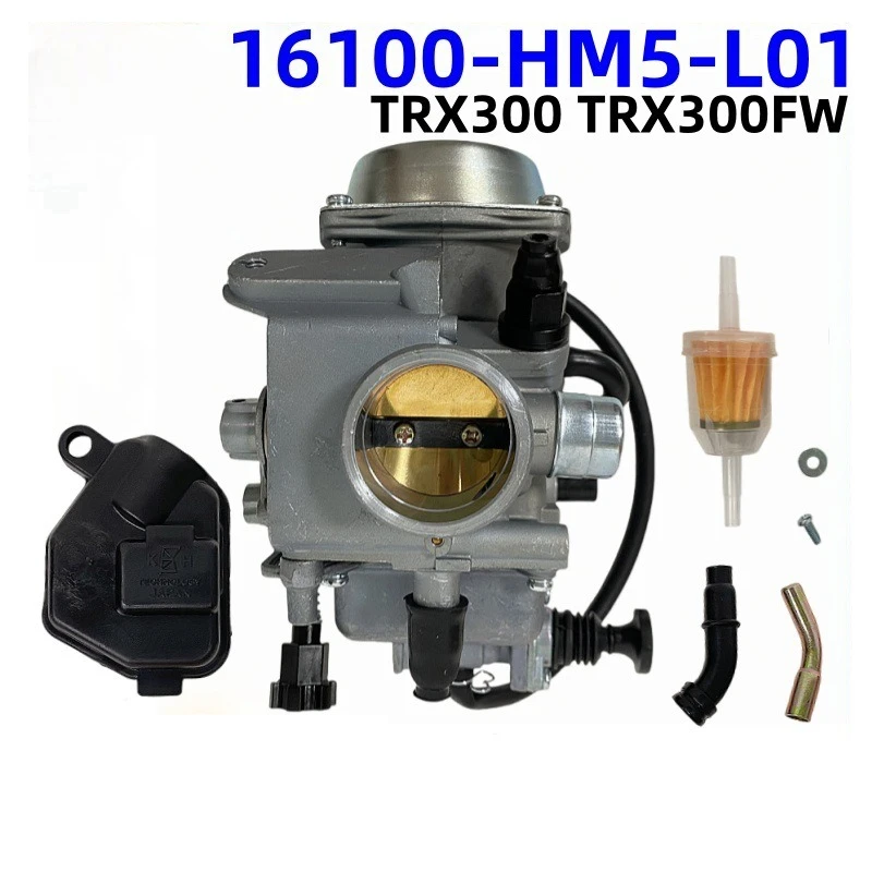 Motorcycle carburetor 16100-HM5-L01, suitable for Honda Fourtrax TRX300 TRX300FW 16100-HM5-850 ATV-Y79A