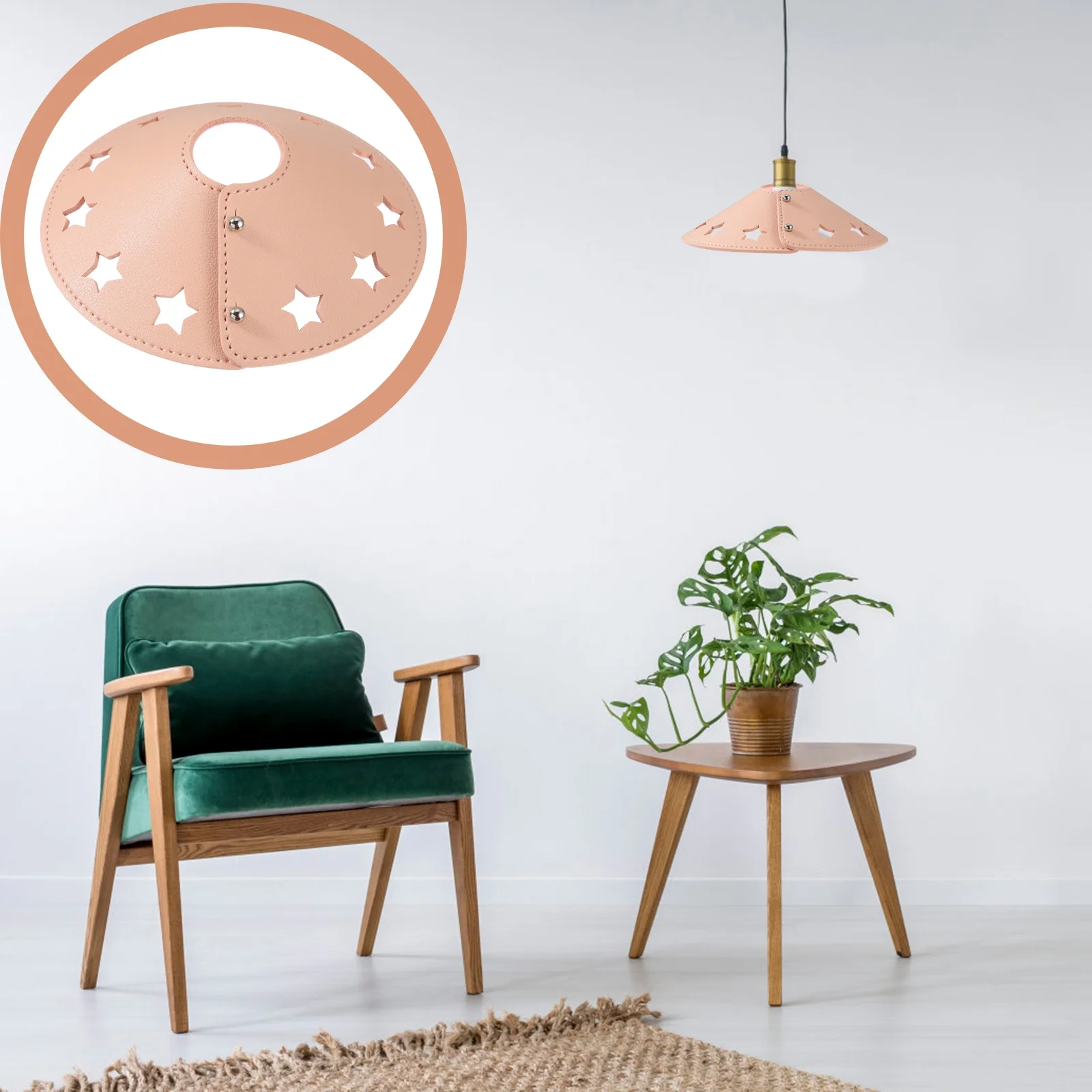 

Абажур в европейском стиле, пыленепроницаемый для потолочного настенного торшера, крышка, теплый светильник, абажур