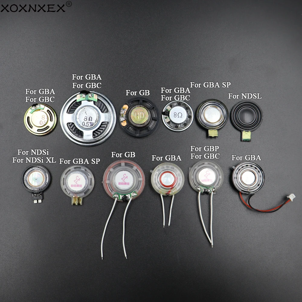 게임보이 GB DMG, GBP, GBC, GBA, SP, NDSL, NDSi XL용 내부 스피커 1개, 고품질 사운드 스피커